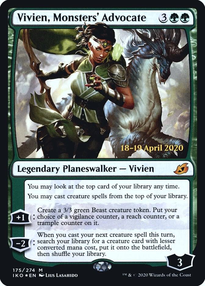 Vivien, Monsters' Advocate [Prerelease Cards] 175