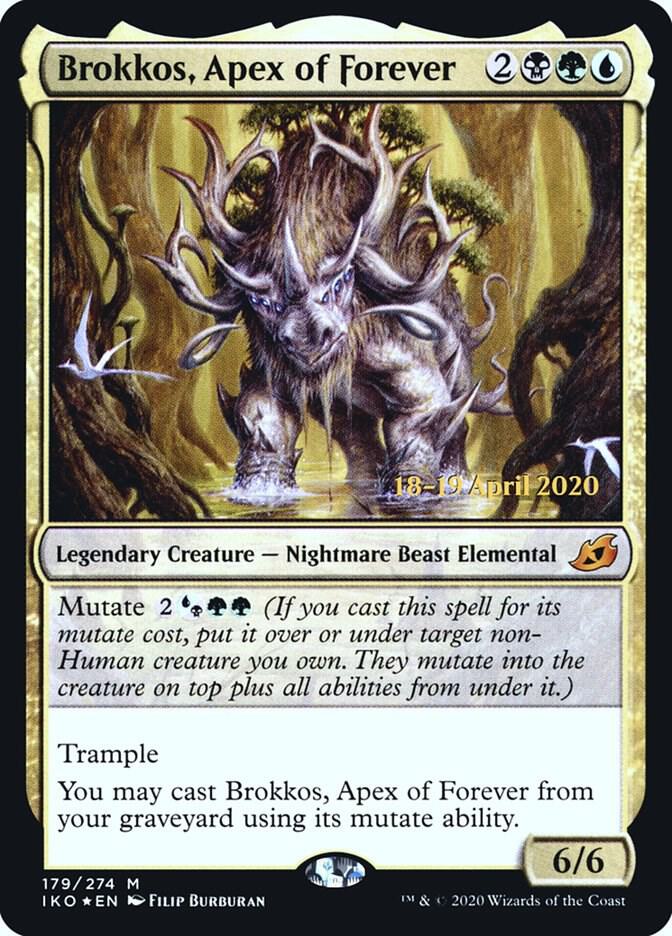 Brokkos, Apex of Forever [Prerelease Cards] 179