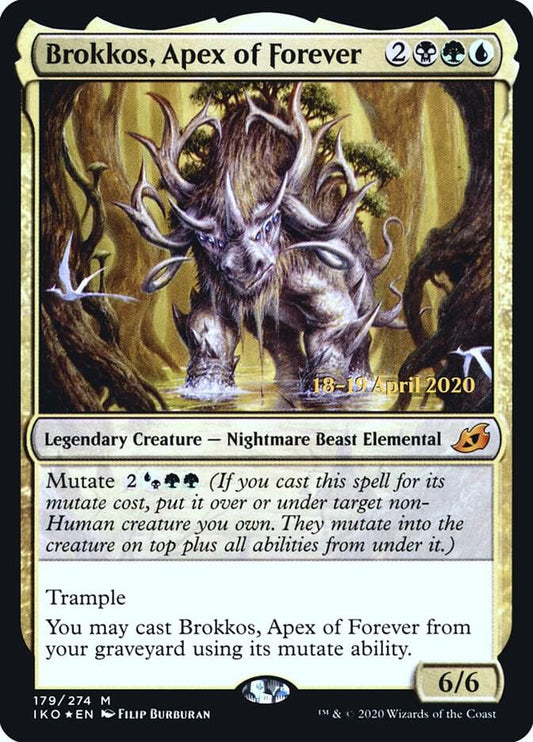 Brokkos, Apex of Forever [Prerelease Cards] 179