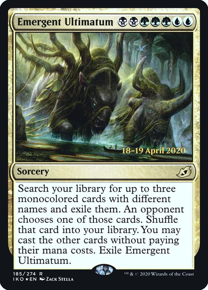Emergent Ultimatum [Prerelease Cards] 185