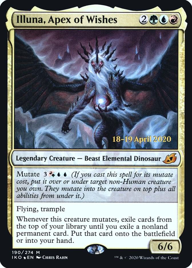 Illuna, Apex of Wishes [Prerelease Cards] 190