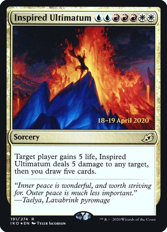 Inspired Ultimatum [Prerelease Cards] 191