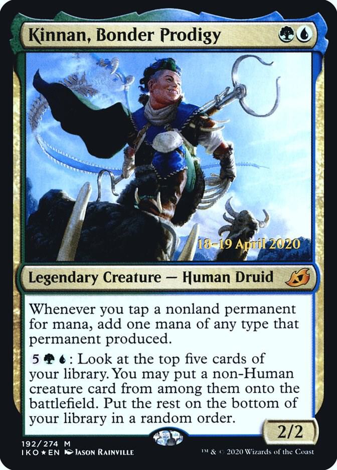 Kinnan, Bonder Prodigy [Prerelease Cards] 192