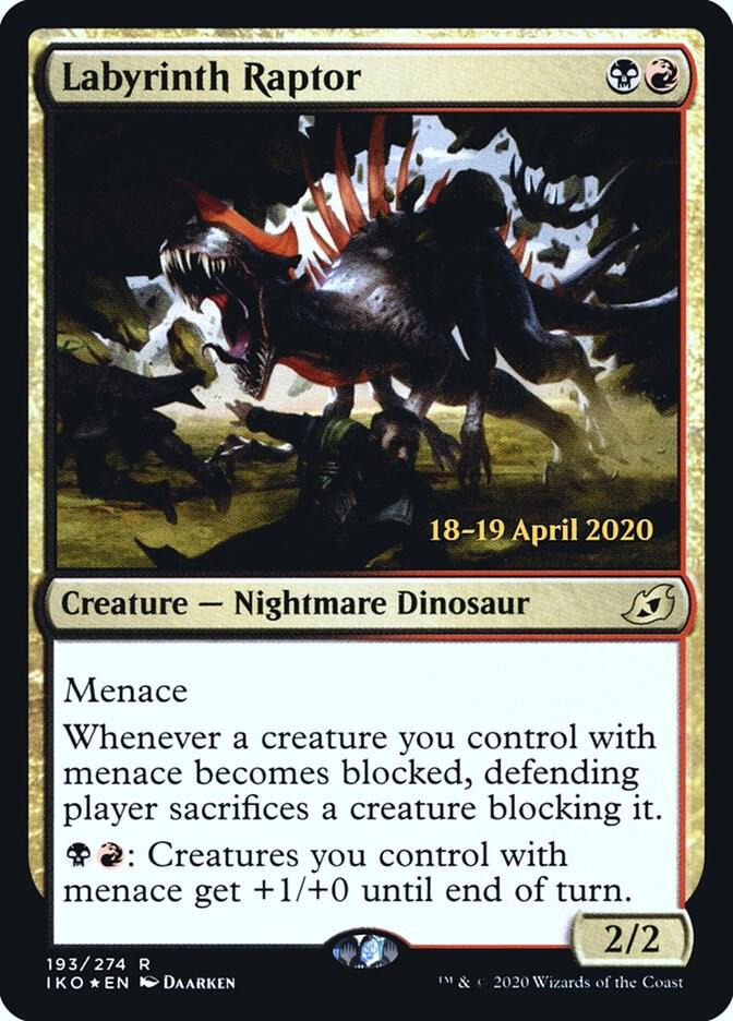 Labyrinth Raptor [Prerelease Cards] 193
