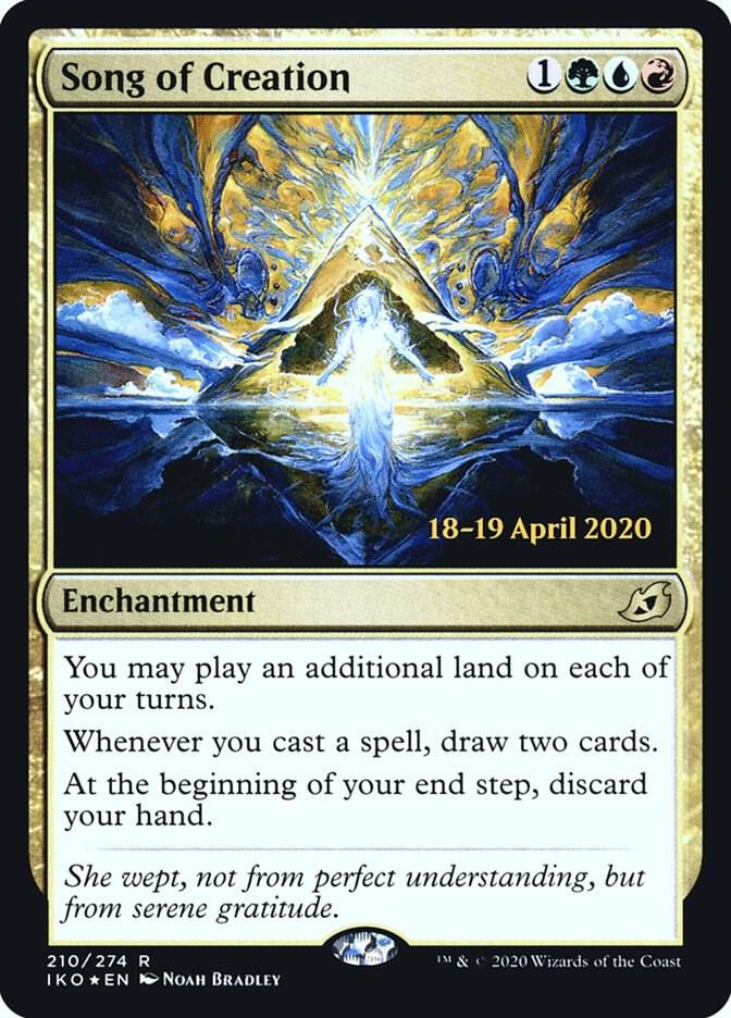 Song of Creation [Prerelease Cards] 210
