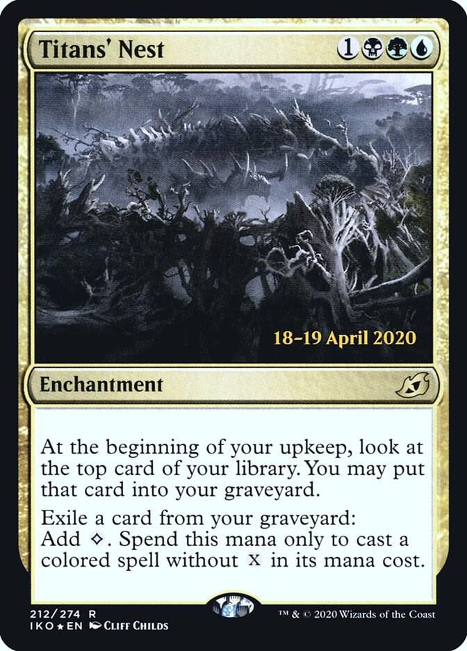 Titans' Nest [Prerelease Cards] 212