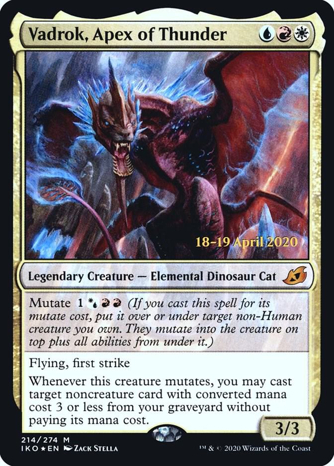 Vadrok, Apex of Thunder [Prerelease Cards] 214