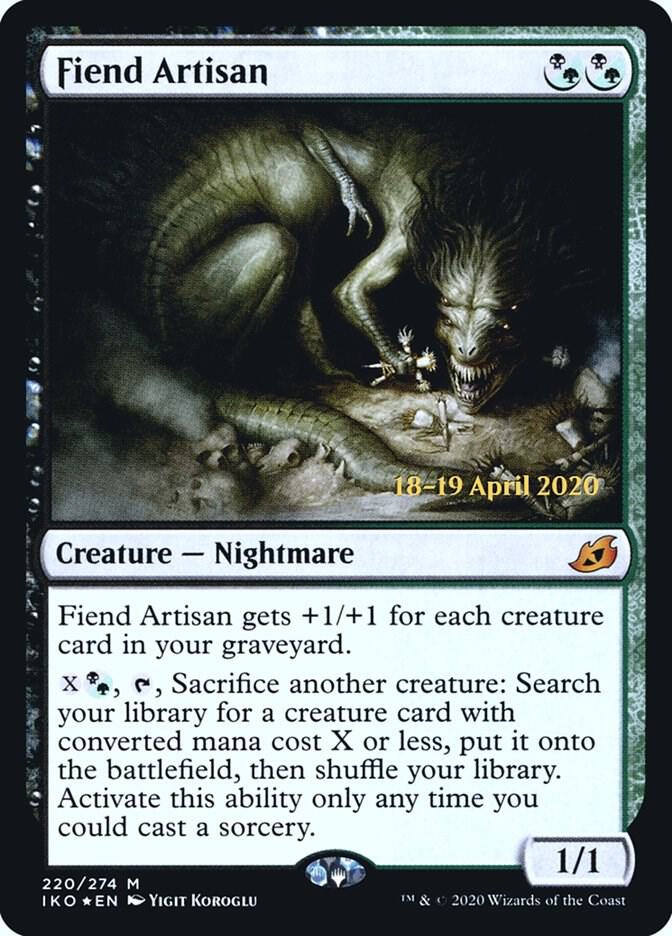 Fiend Artisan [Prerelease Cards] 220