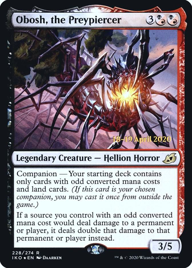 Obosh, the Preypiercer [Prerelease Cards] 228