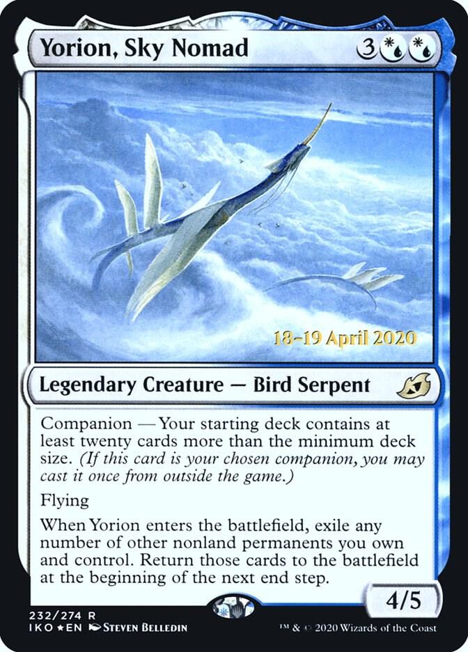 Yorion, Sky Nomad [Prerelease Cards] 232