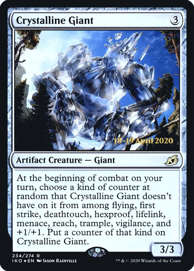 Crystalline Giant [Prerelease Cards] 234