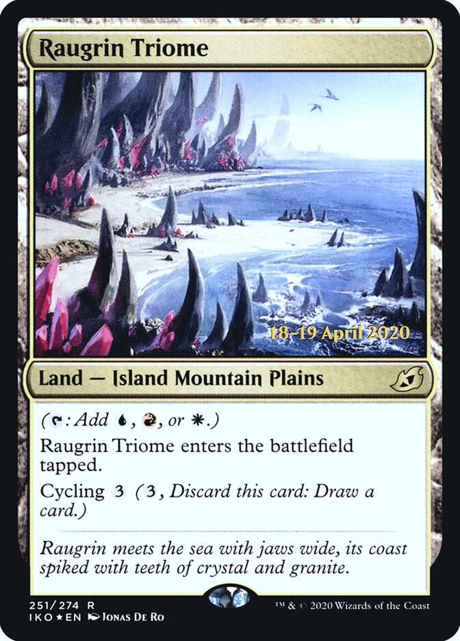 Raugrin Triome [Prerelease Cards] 251