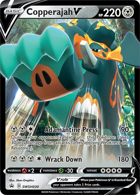 Copperajah V - SWSH030 [SWSH: Sword & Shield Promo Cards] SWSH030
