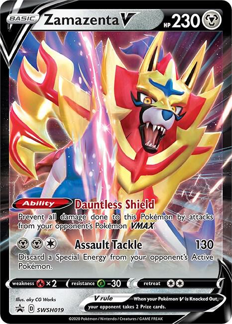 Zamazenta V - SWSH019 [SWSH: Sword & Shield Promo Cards] SWSH019