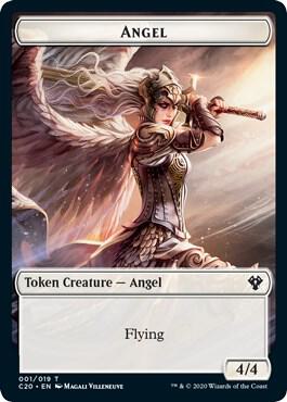 Angel // Elemental (010) Double-Sided Token [Commander 2020] 1 // 10