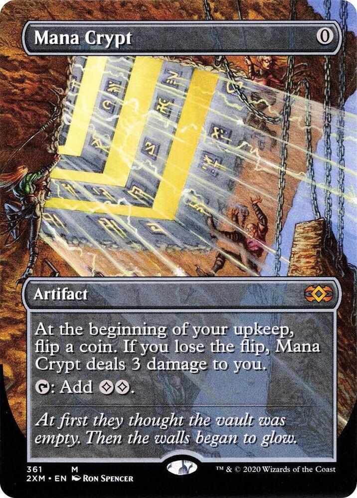 Mana Crypt (Borderless) [Double Masters] 361
