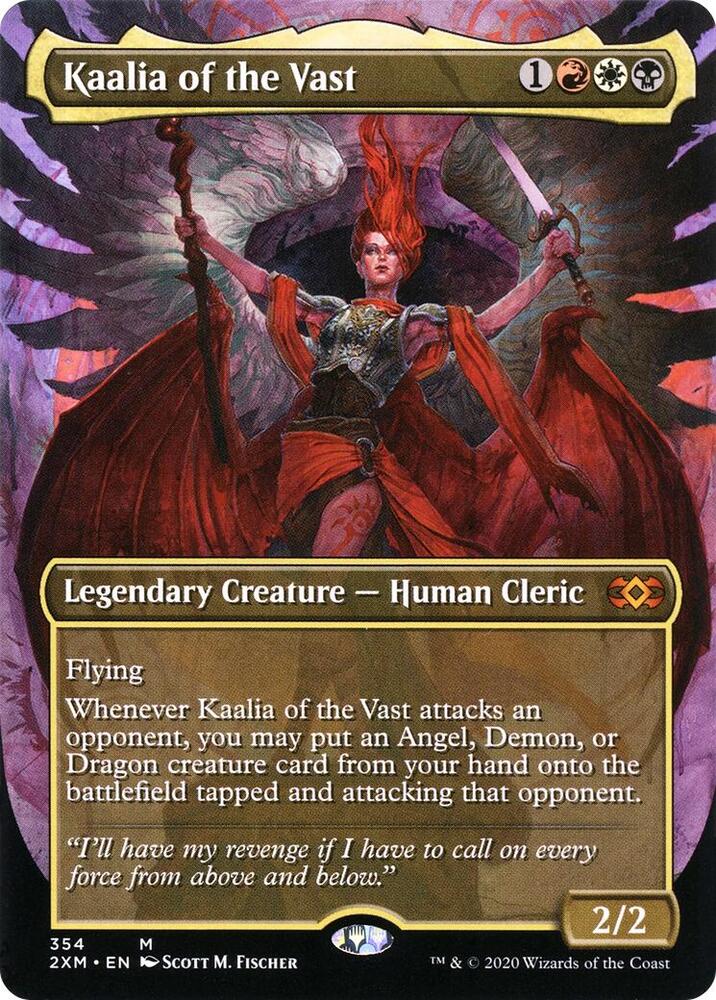 Kaalia of the Vast (Borderless) [Double Masters] 354