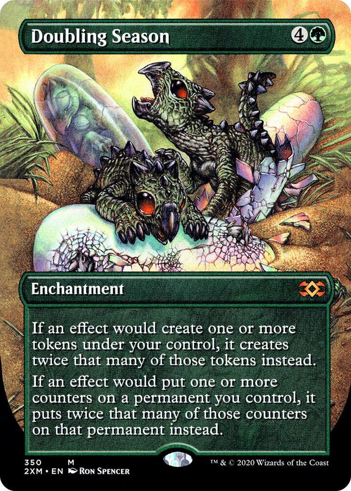 Doubling Season (Borderless) [Double Masters] 350