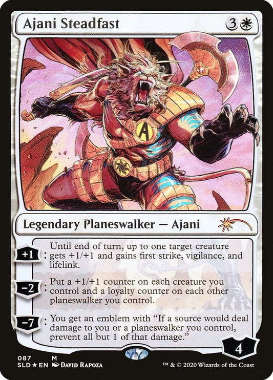 Ajani Steadfast [Secret Lair Drop Series] 87