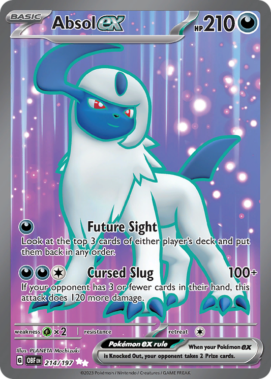 Absol ex - 214/197 Obsidian Flames