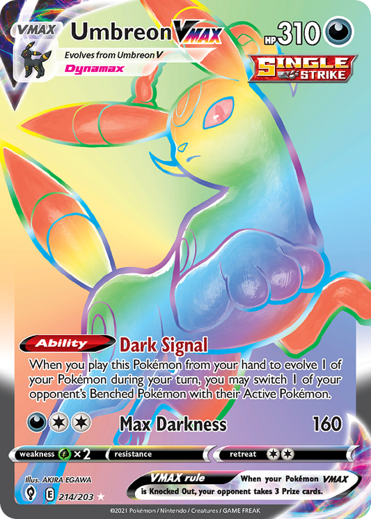 Umbreon VMAX - 214/203 Evolving Skies