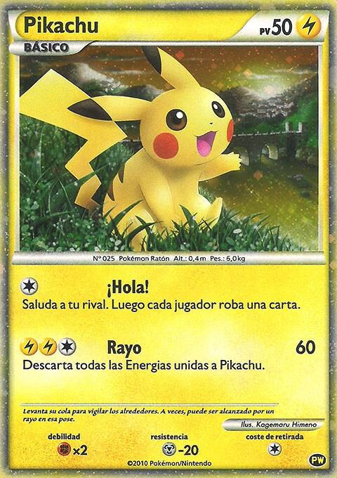 Pikachu (Spanish) [Pikachu World Collection Promos] PW 4