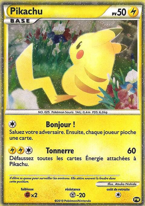 Pikachu (French) [Pikachu World Collection Promos] PW 7