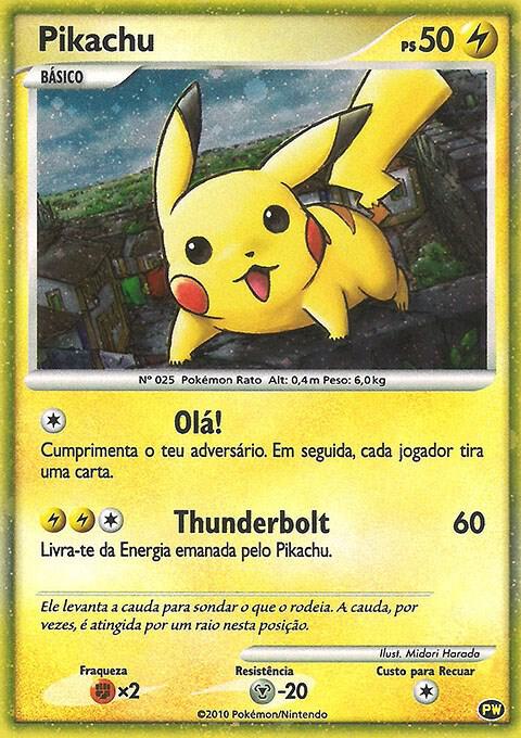 Pikachu (Portuguese) [Pikachu World Collection Promos] PW 9