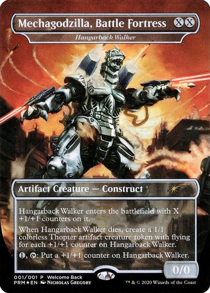 Mechagodzilla, Battle Fortress - Hangarback Walker (Welcome Back Promo) [Unique and Miscellaneous Promos] 1