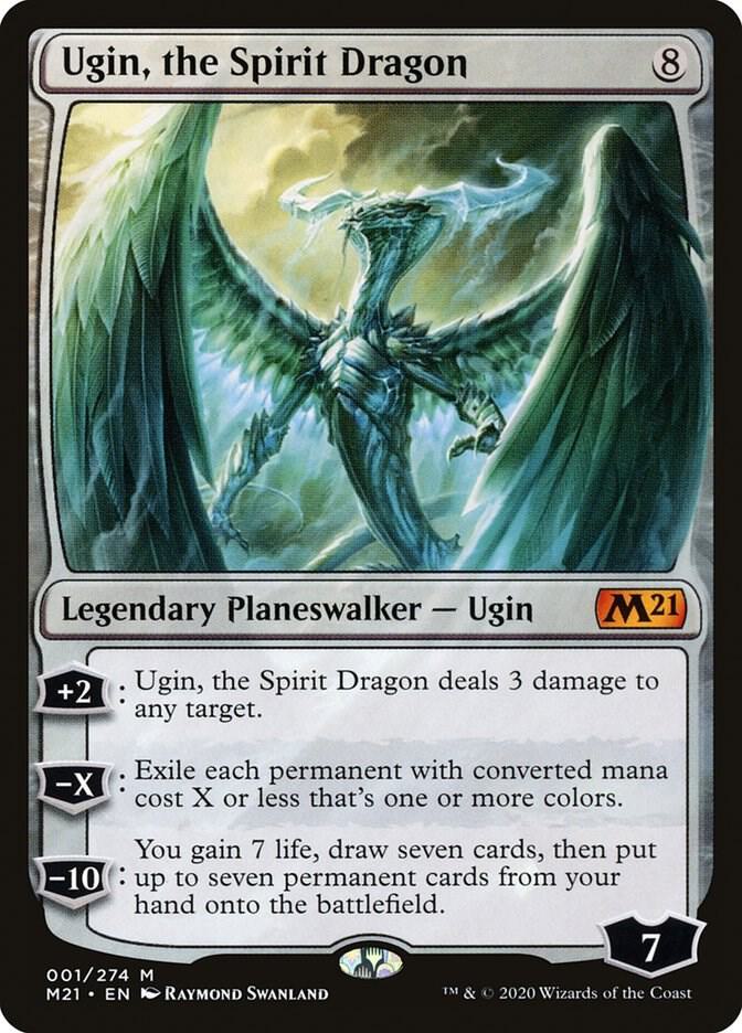 Ugin, the Spirit Dragon [Core Set 2021] 1