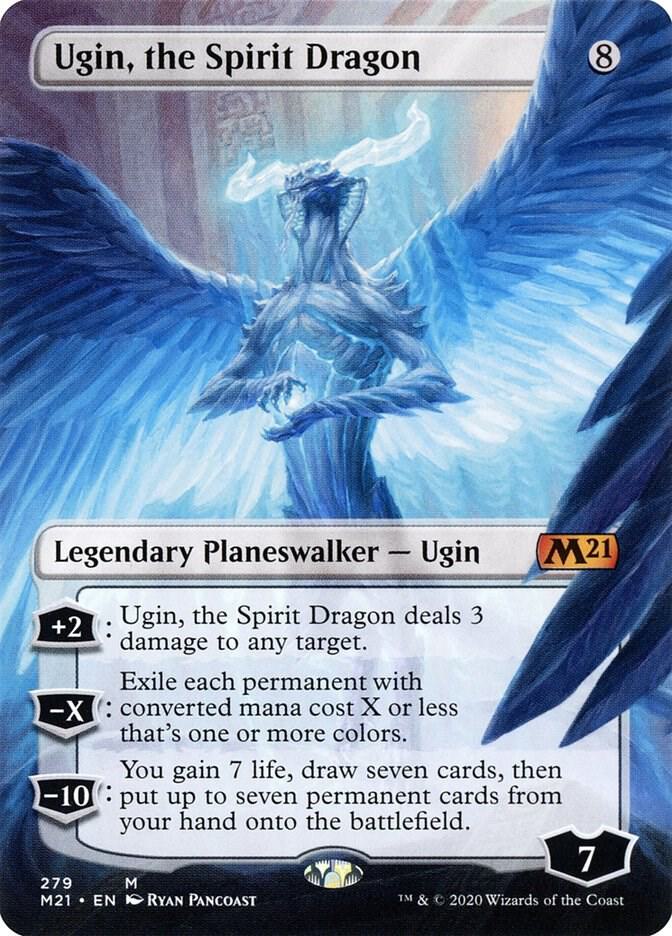 Ugin, the Spirit Dragon (Borderless) [Core Set 2021] 279