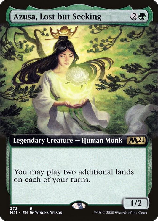 Azusa, Lost but Seeking (Extended Art) [Core Set 2021] 372