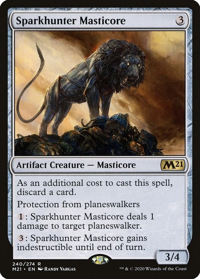 Sparkhunter Masticore [Core Set 2021] 240