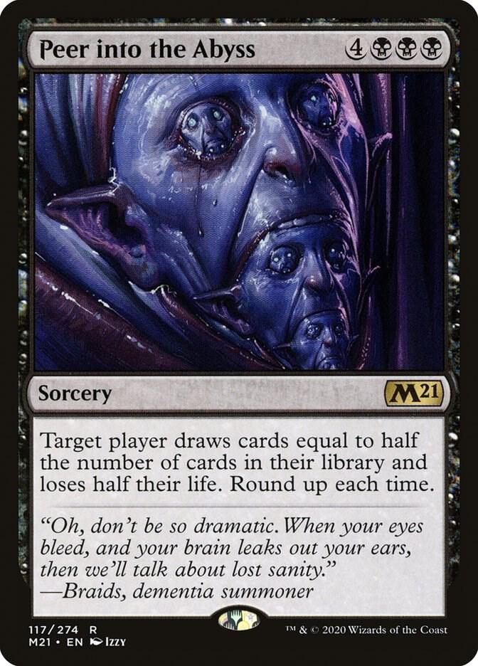 Peer into the Abyss [Core Set 2021] 117