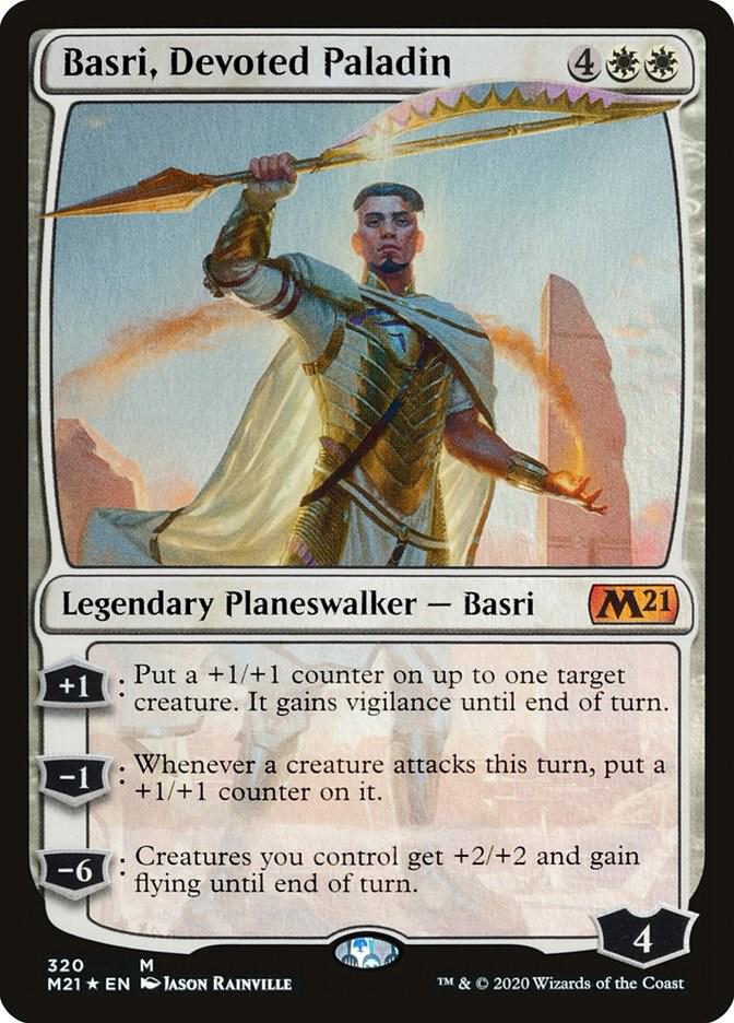Basri, Devoted Paladin [Core Set 2021] 320