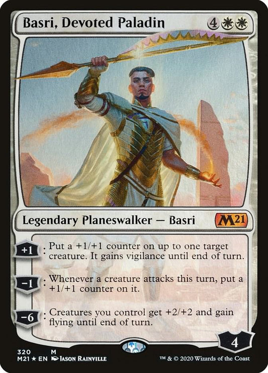 Basri, Devoted Paladin [Core Set 2021] 320