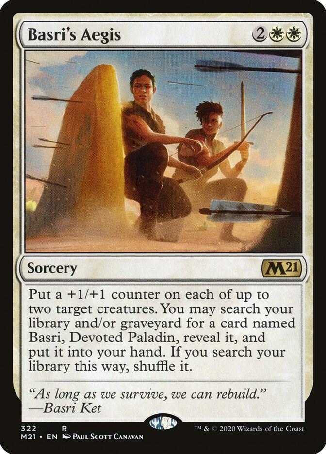 Basri's Aegis [Core Set 2021] 322