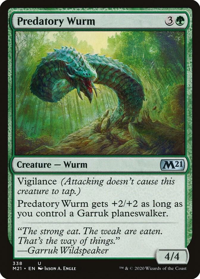 Predatory Wurm [Core Set 2021] 338