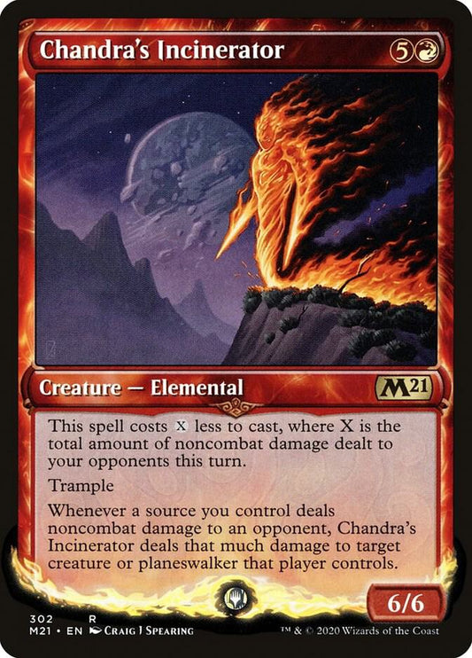 Chandra's Incinerator (Showcase) [Core Set 2021] 302