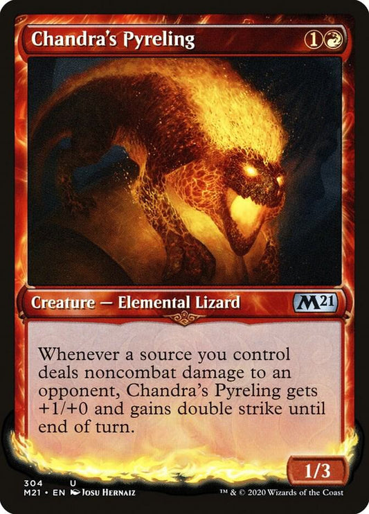 Chandra's Pyreling (Showcase) [Core Set 2021] 304