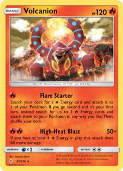 Volcanion - 25/214 [Deck Exclusives] 025/214