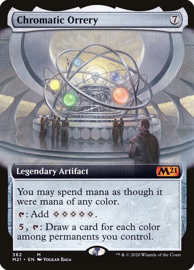 Chromatic Orrery (Extended Art) [Core Set 2021] 382