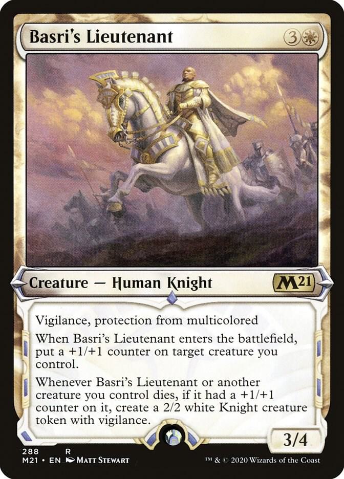 Basri's Lieutenant (Showcase) [Core Set 2021] 288