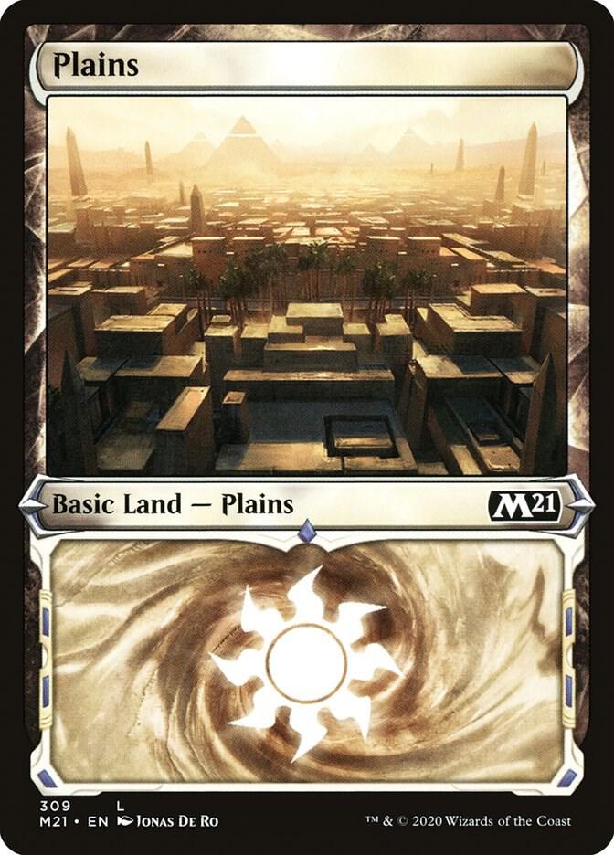 Plains (Showcase) [Core Set 2021] 309