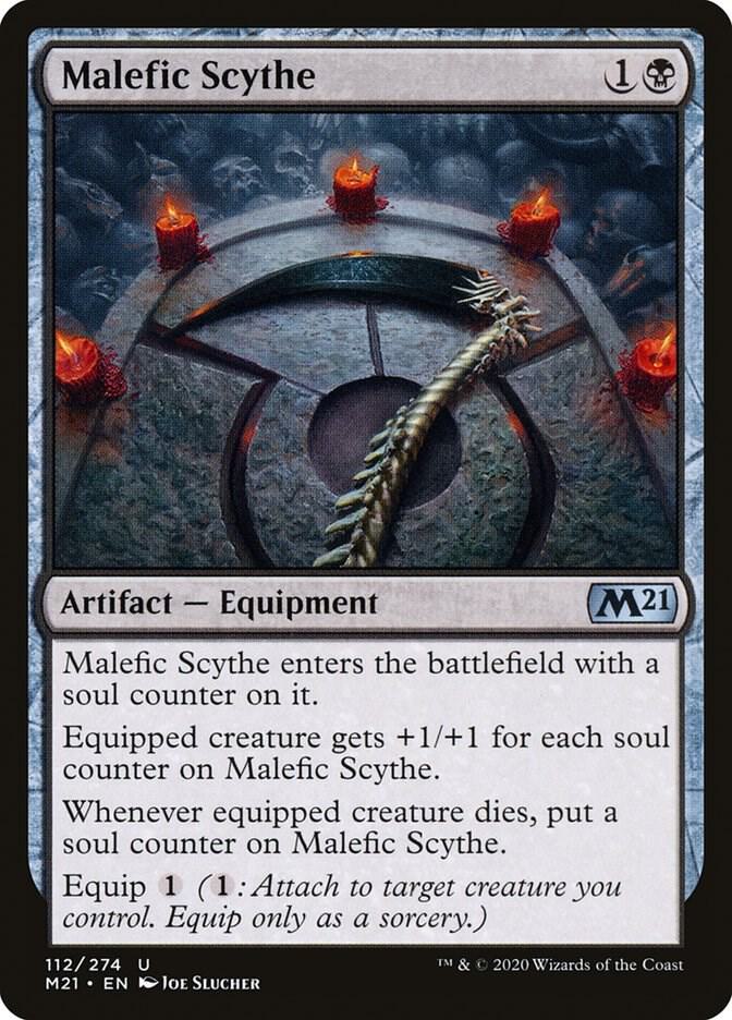 Malefic Scythe [Core Set 2021] 112