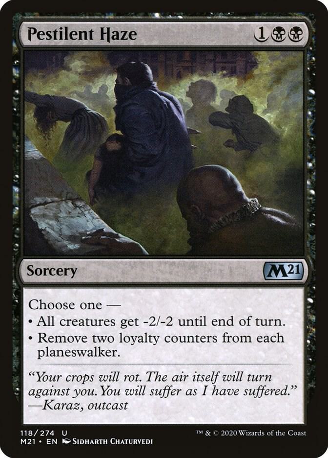Pestilent Haze [Core Set 2021] 118