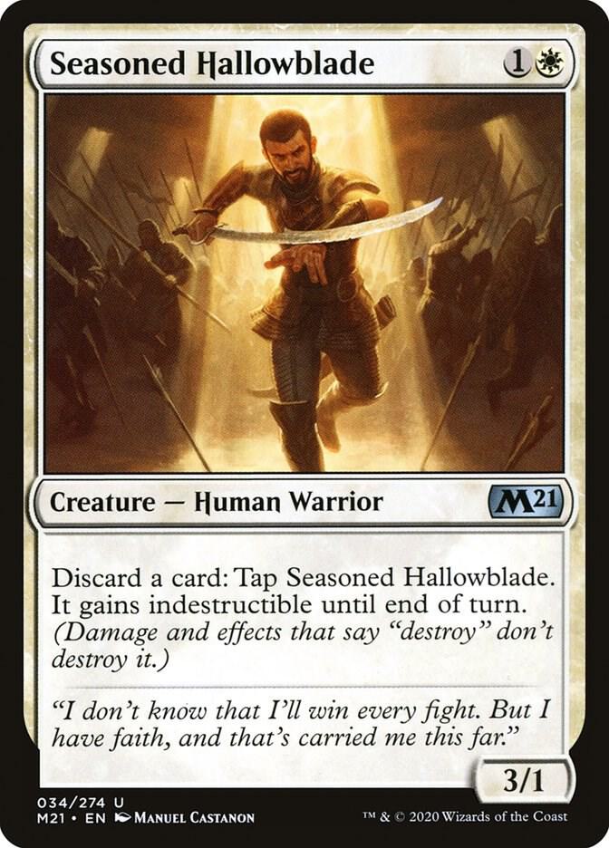 Seasoned Hallowblade [Core Set 2021] 34