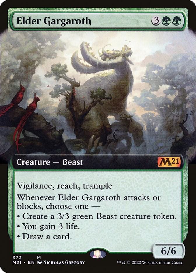Elder Gargaroth (Extended Art) [Core Set 2021] 373