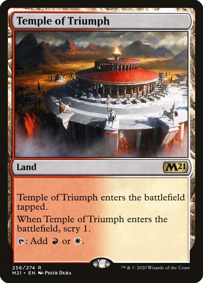 Temple of Triumph [Core Set 2021] 256