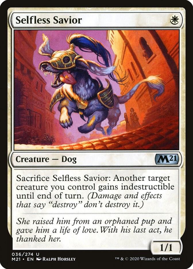 Selfless Savior [Core Set 2021] 36